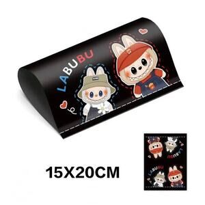 NEW fanmade labubu car sticker care label home decoration